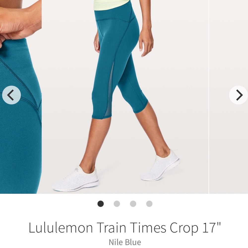 Lululemon Train Times Crop Leggings